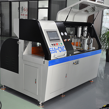 贺！RIYIJ-QM550S分离式拉尾料切铝机满足客户的高精度高效率！